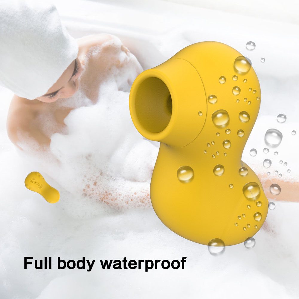 Vibrating Suction Vibrator in Silicone & ABS