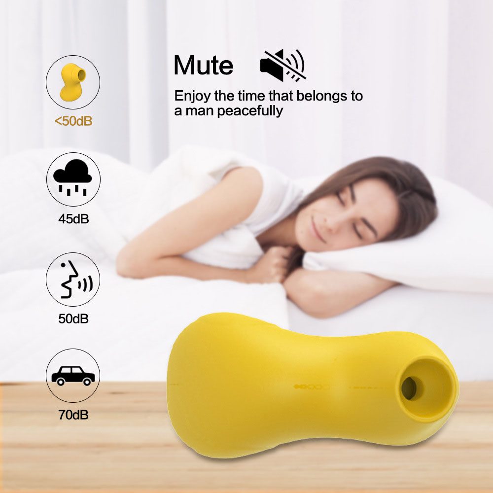 Vibrating Suction Vibrator in Silicone & ABS
