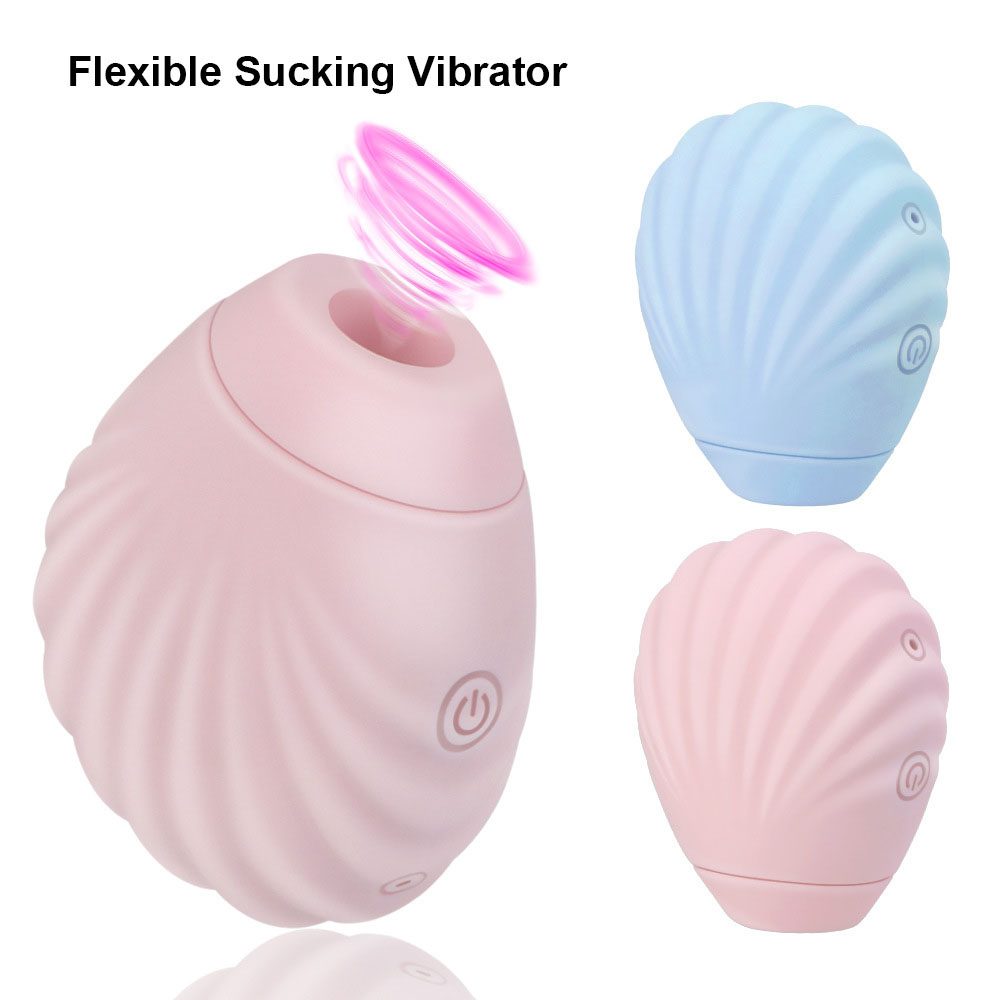 Suction Vibrator – Blue or Pink
