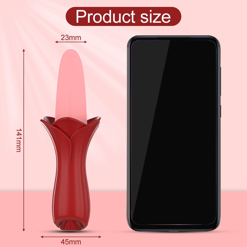 Tongue Vibrator (4.5 × 14.1 cm)