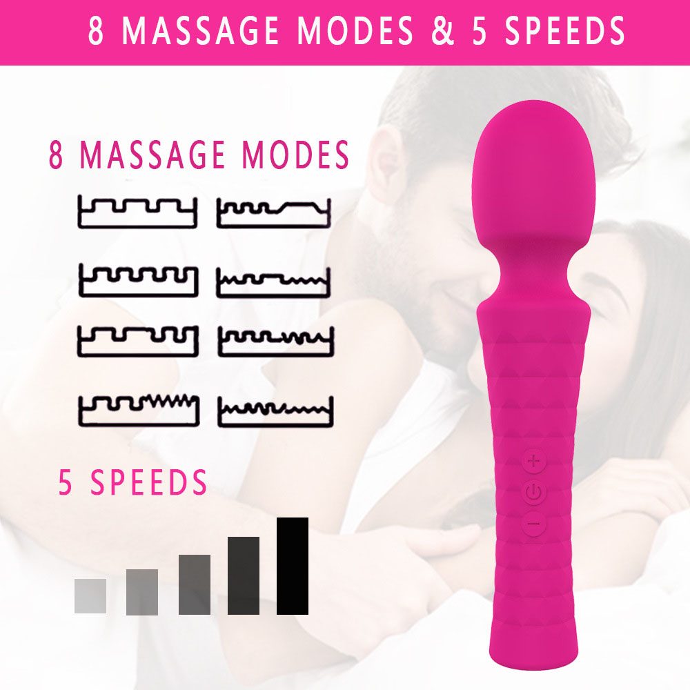 Wand Massager (4.5 × 14.1 cm)