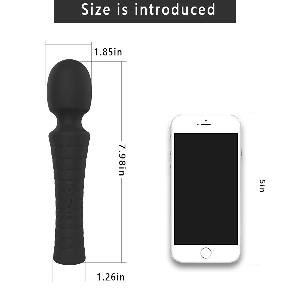 Wand Massager (4.5 × 14.1 cm)