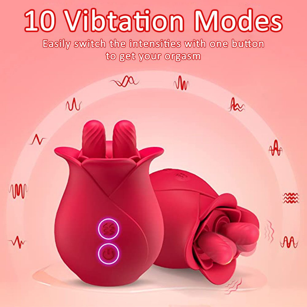 Tongue Vibrator (9 × 6 cm)