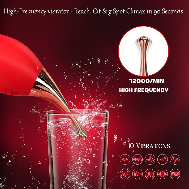 Suction Licking Double Vibrator