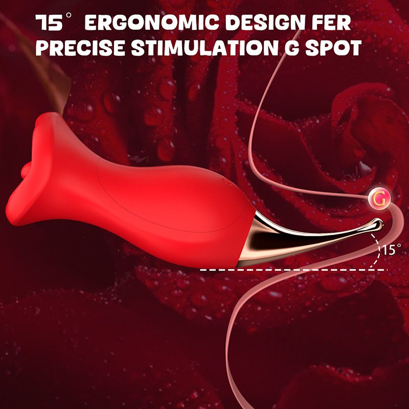Suction Licking Double Vibrator