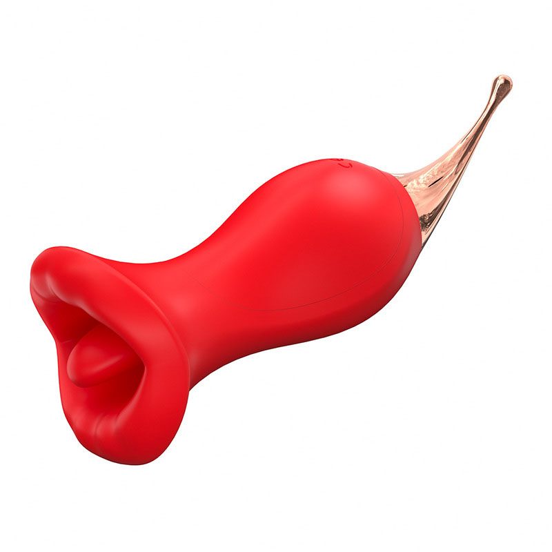 Suction Licking Double Vibrator