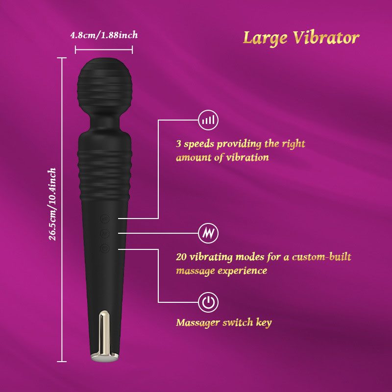 Wand Massager – Black
