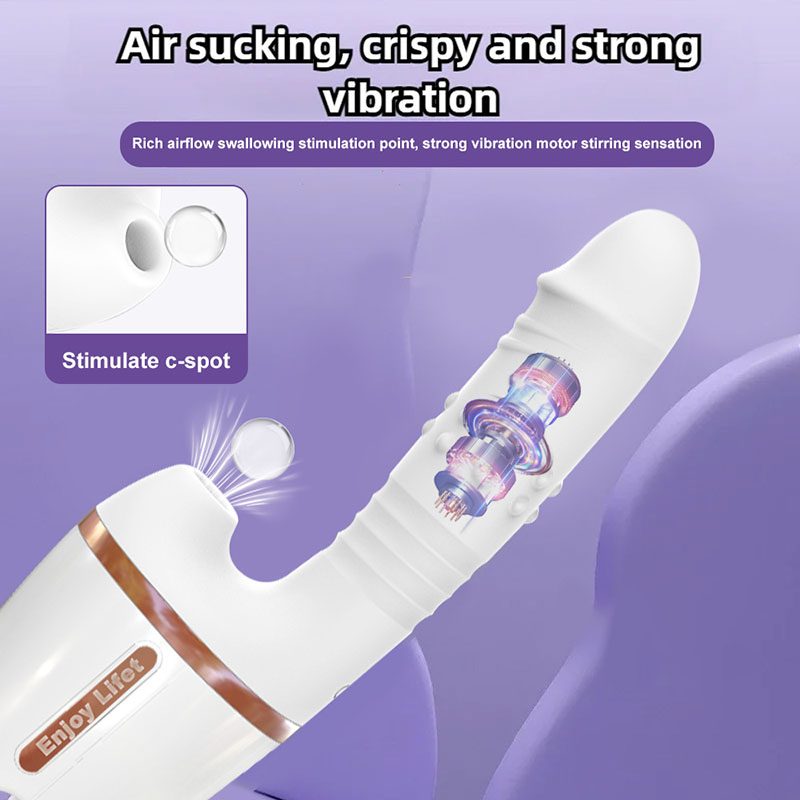 Telescopic Suction G-spot Vibrator