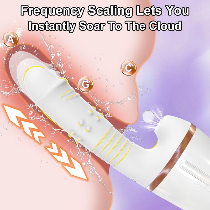 Telescopic Suction G-spot Vibrator
