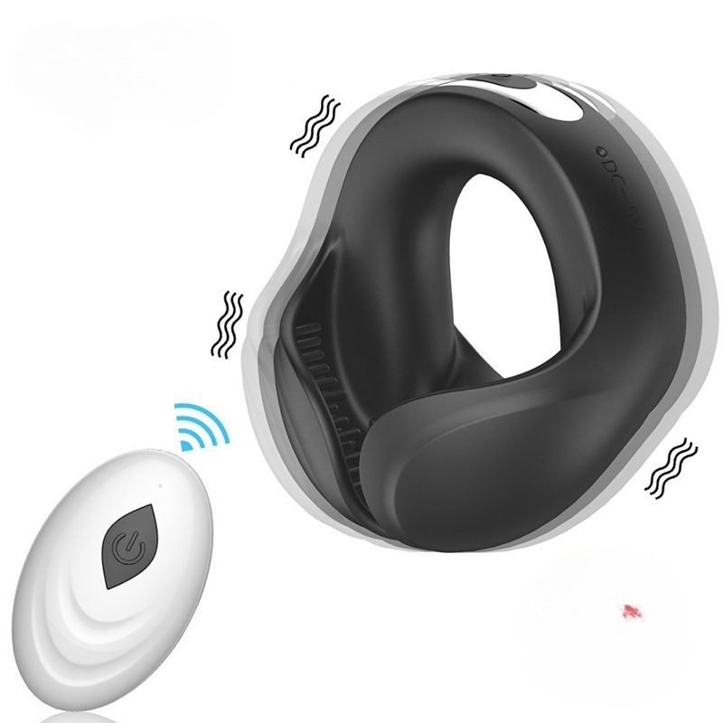 Vibrating Cock Ring – Black