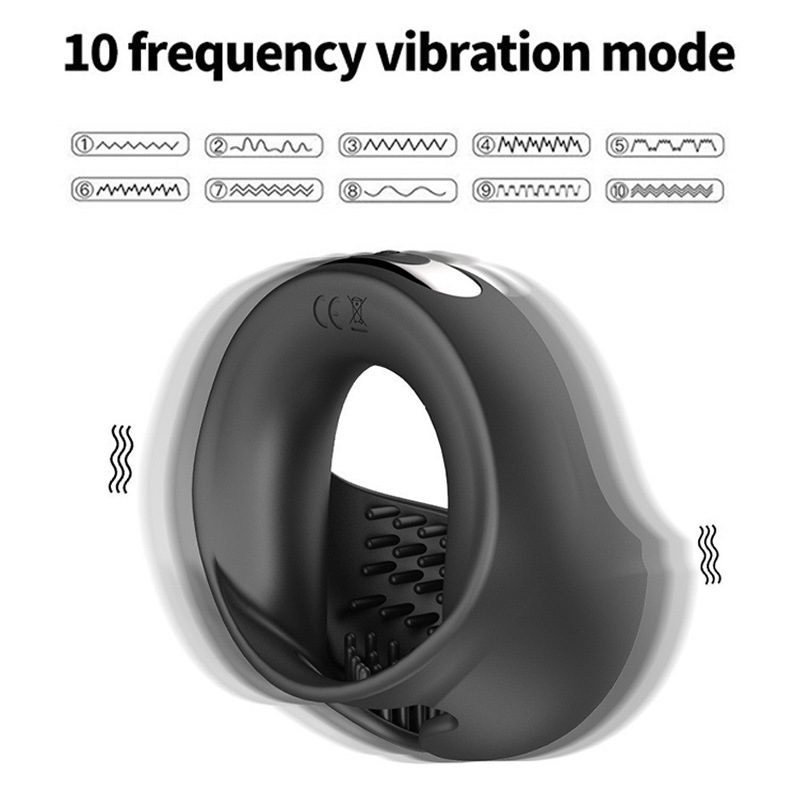 Vibrating Cock Ring – Black