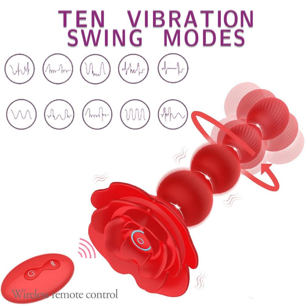 Anal Bead Set – Red