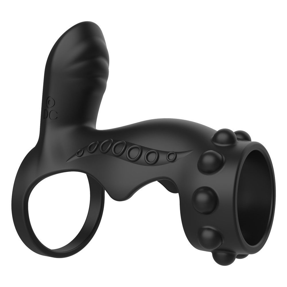 Vibrating Cock Ring (4.5 × 5.1 × 11.8 cm)