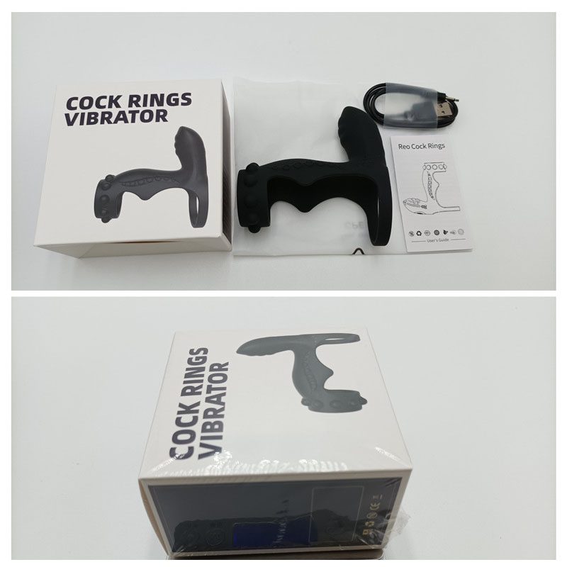 Vibrating Cock Ring (4.5 × 5.1 × 11.8 cm)