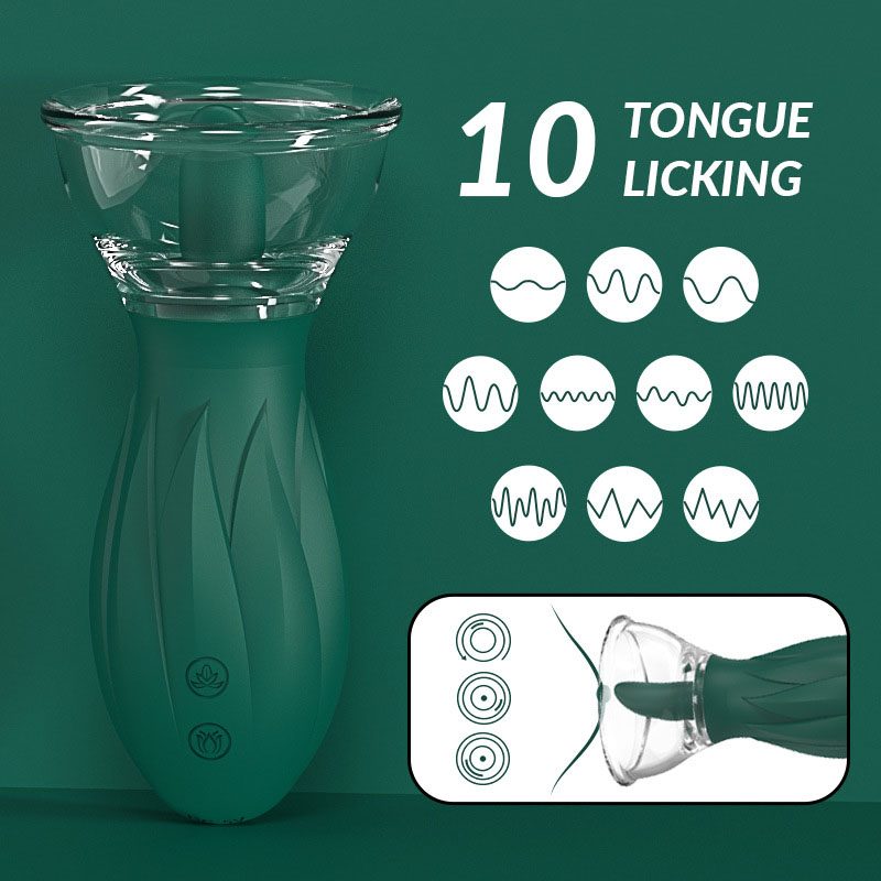 Licking Suction Vibrator