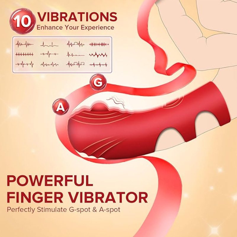 Finger Vibrator (3.74 × 1.18in)