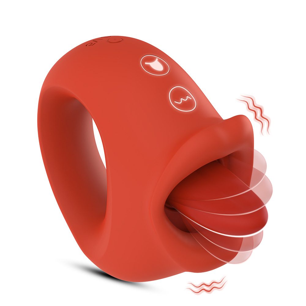 Licking Tongue Vibrator – Pink or Red