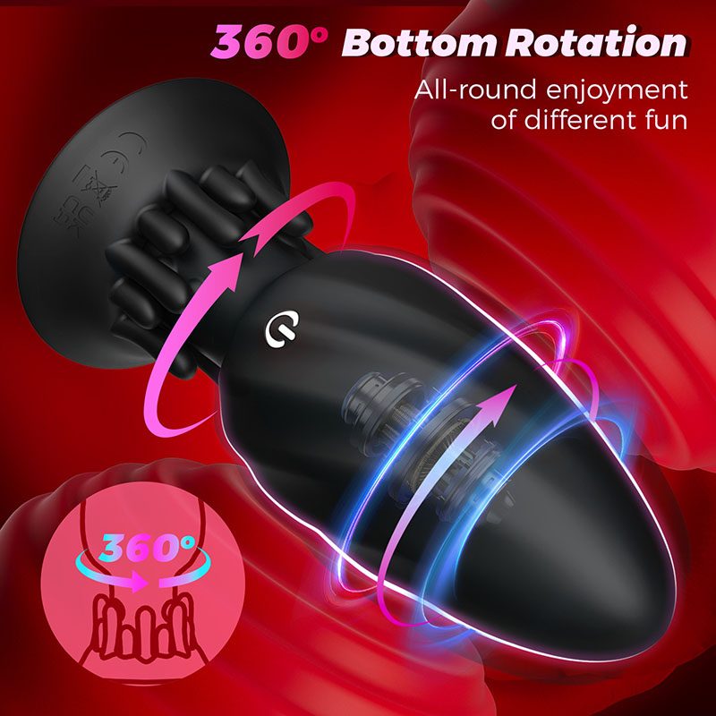 Anal Vibrator (125 × 88 × 41 mm)