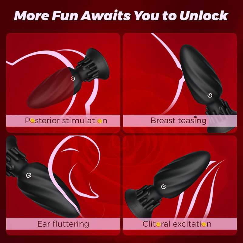 Anal Vibrator (125 × 88 × 41 mm)