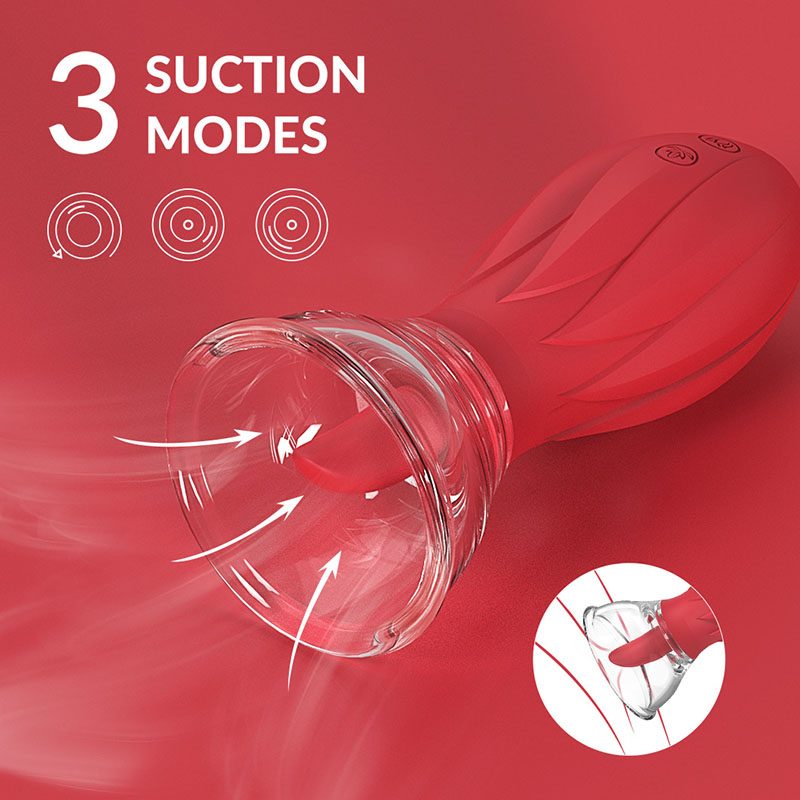 G-spot Rose Tongue Vibrator
