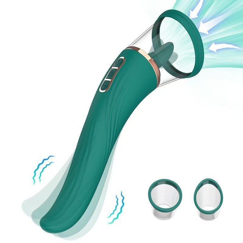 Vibrateur à langue à succion