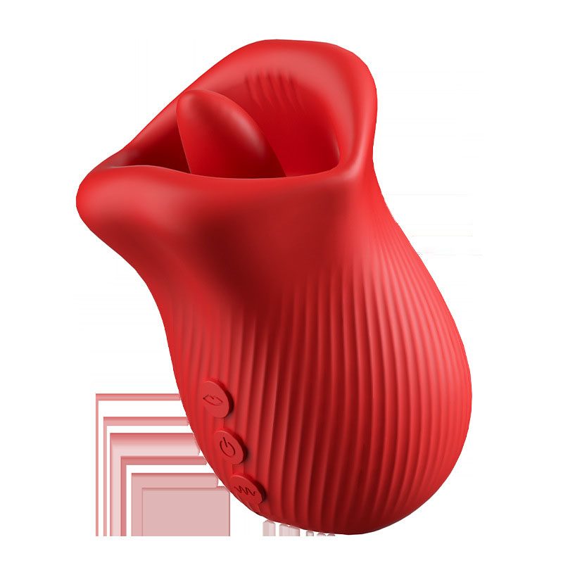 Tongue Vibrator – Rose Red