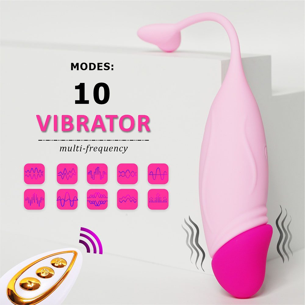 Vibrador ovo – Preto ou rosa