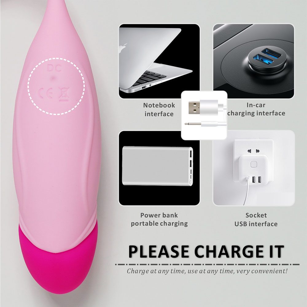 Vibrador ovo – Preto ou rosa