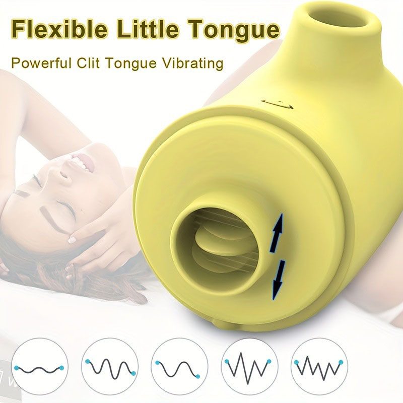 Suction Vibrator – Yellow