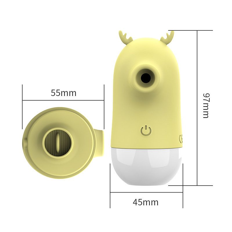 Suction Vibrator – Yellow