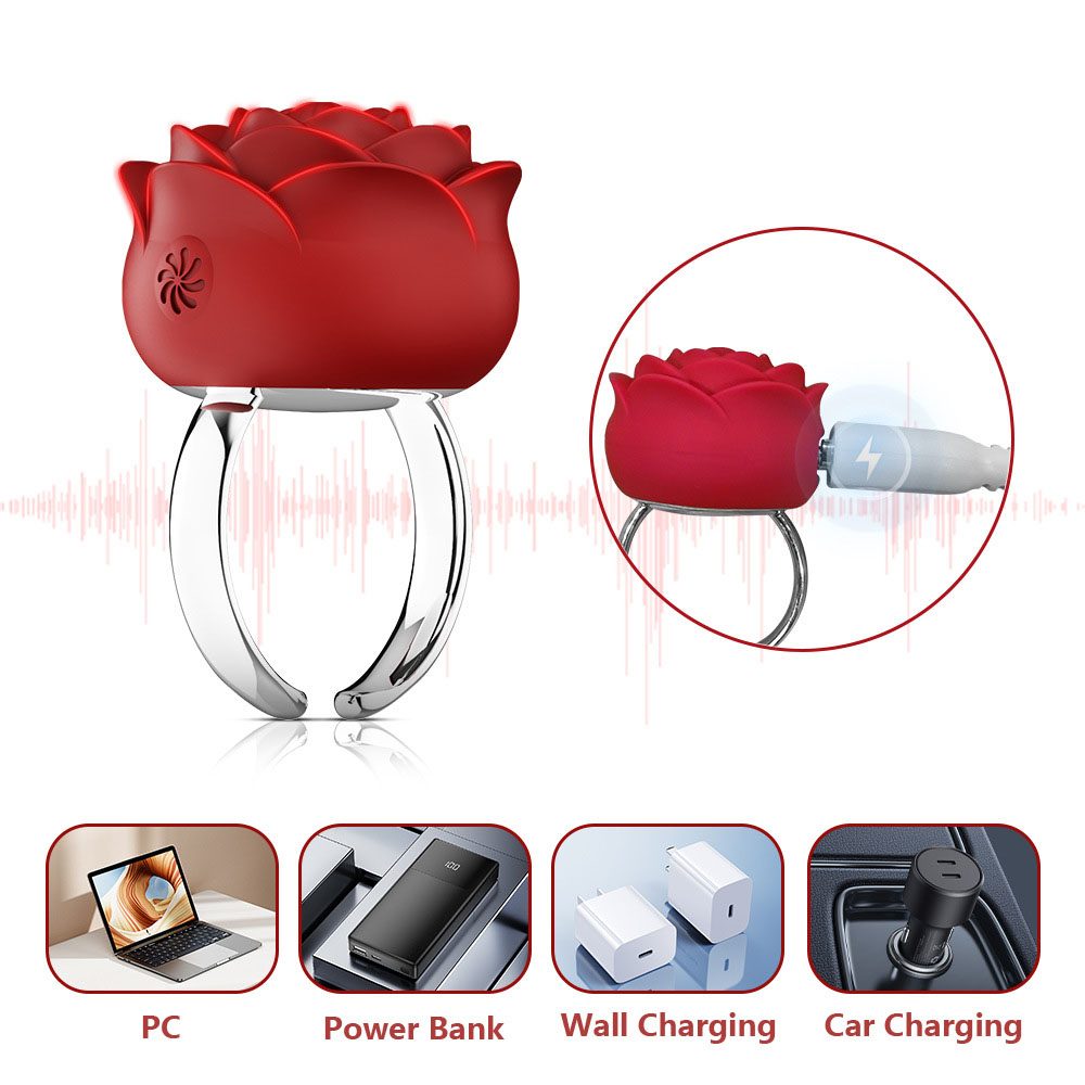 Vibratore da dito Rose