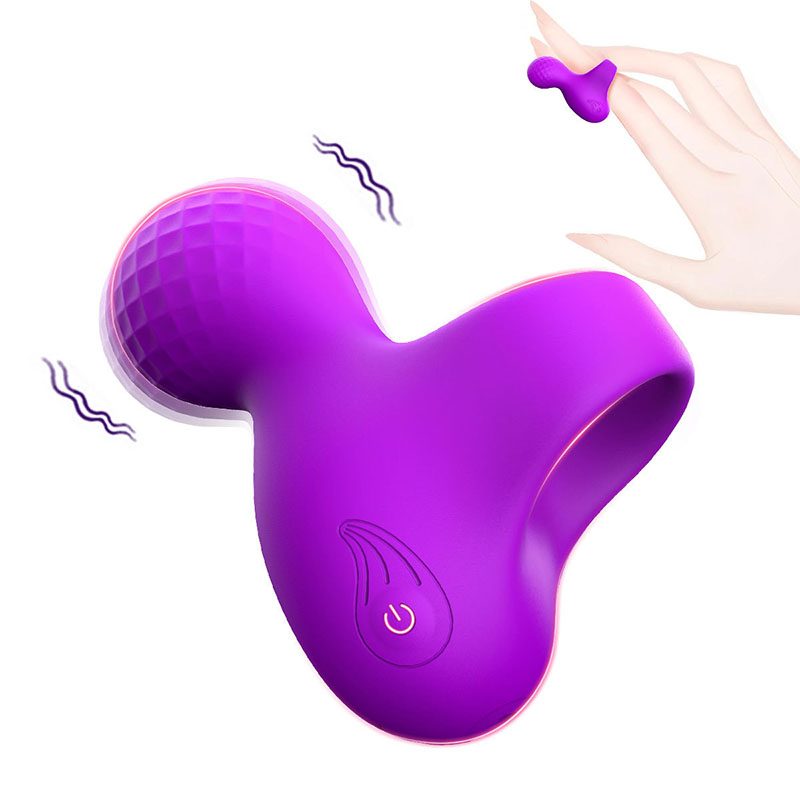 Vibrador de dedo (8.6 × 3.1 cm)