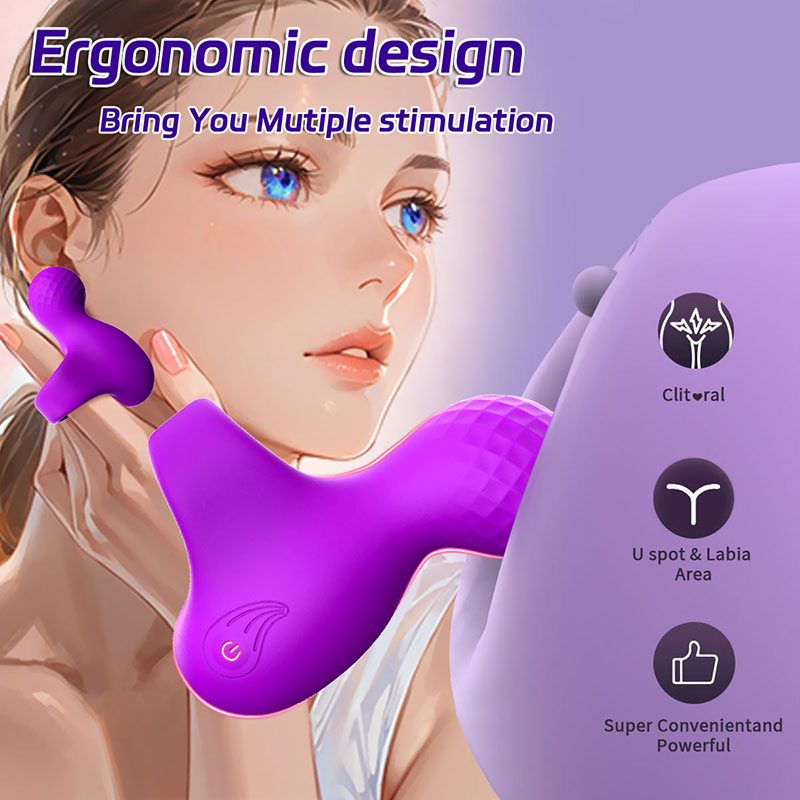 Finger Vibrator (8.6 × 3.1 cm)