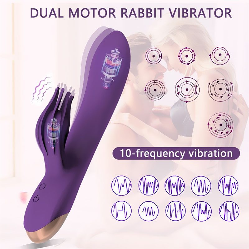 Vibrador conejo – Morado
