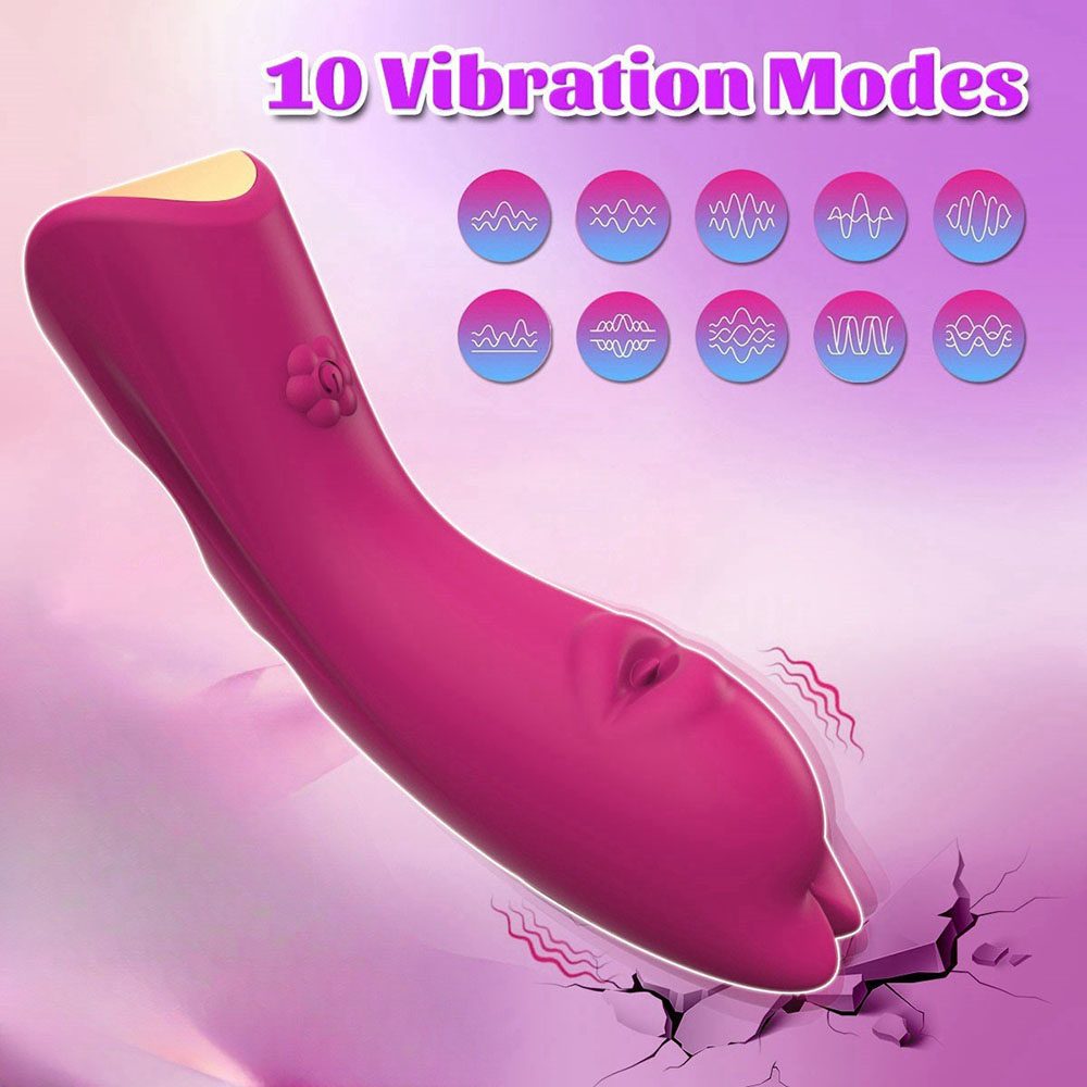 Vibratore per dito vibrante in silicone