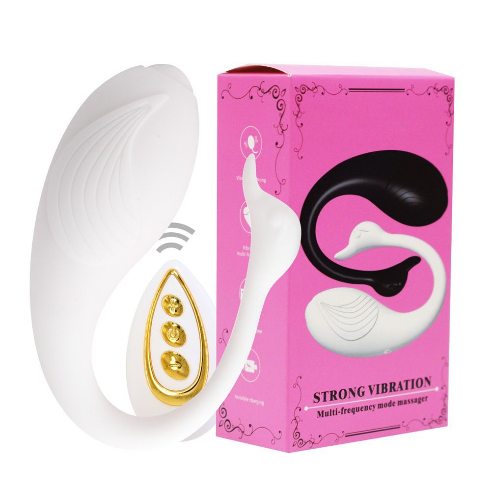 Remote Control Vibrating Egg Vibrator – Black or White