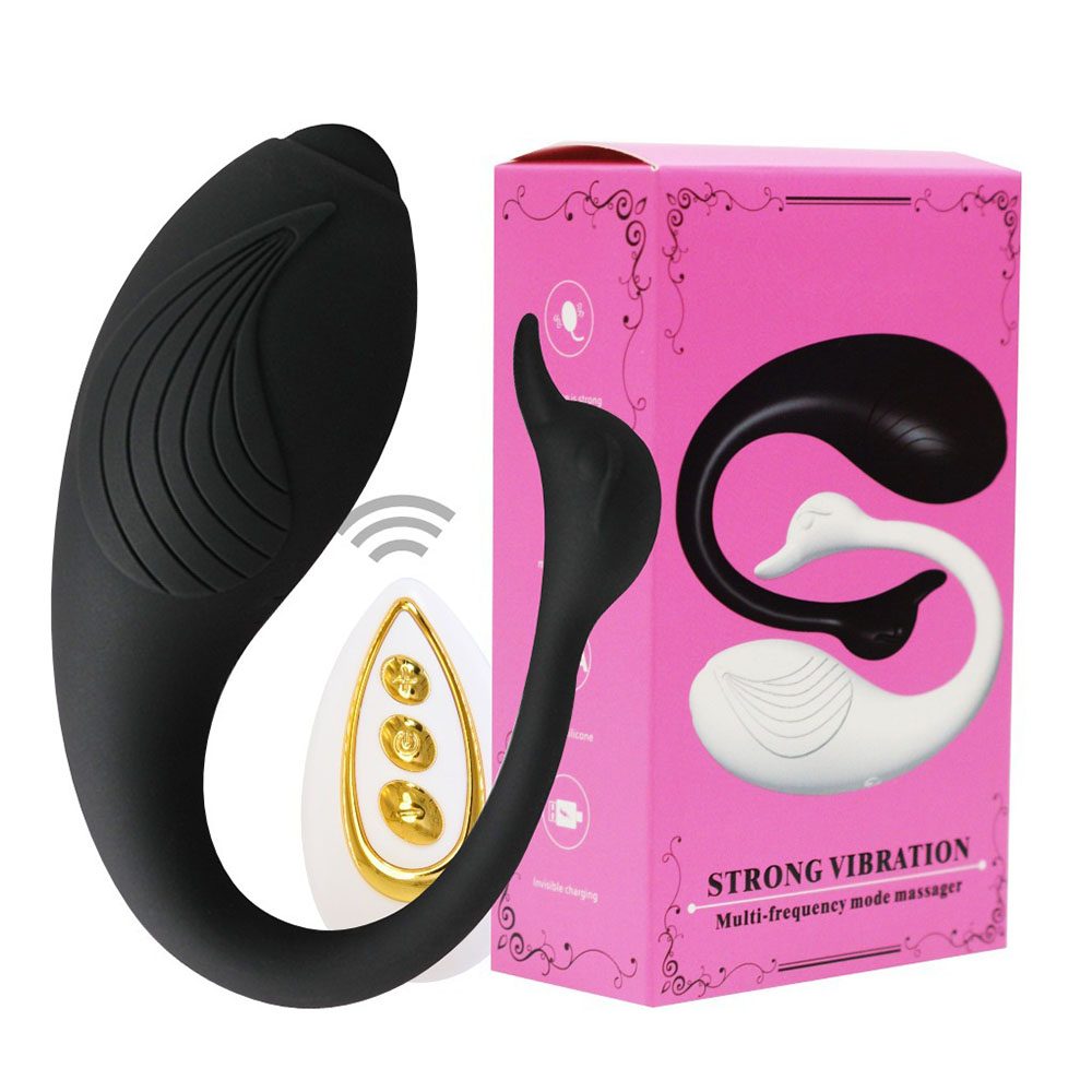 Remote Control Vibrating Egg Vibrator – Black or White
