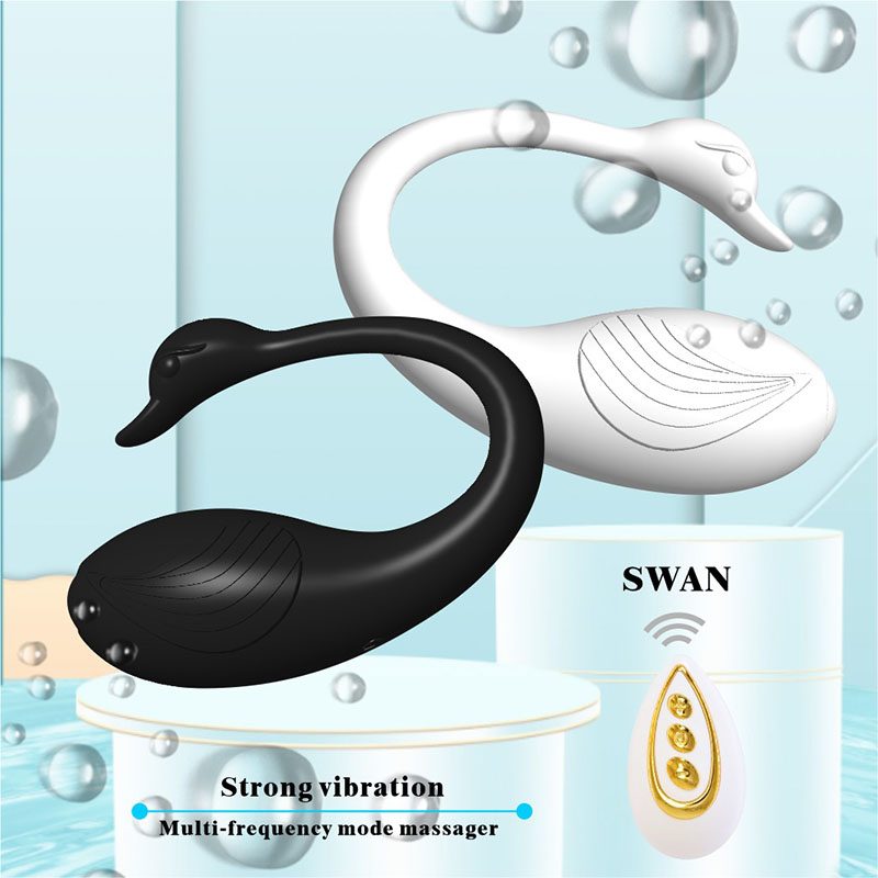 Remote Control Vibrating Egg Vibrator – Black or White