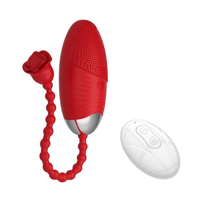Remote Control Rose Egg Vibrator
