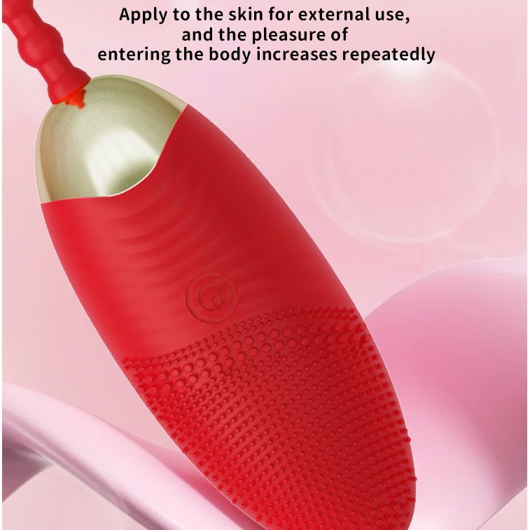 Remote Control Rose Egg Vibrator