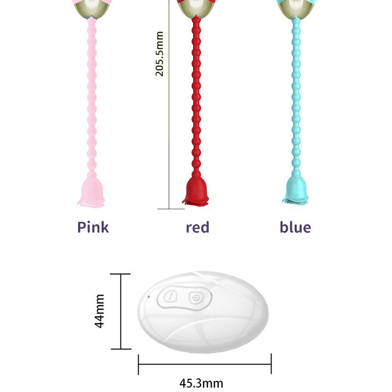 Remote Control Rose Egg Vibrator