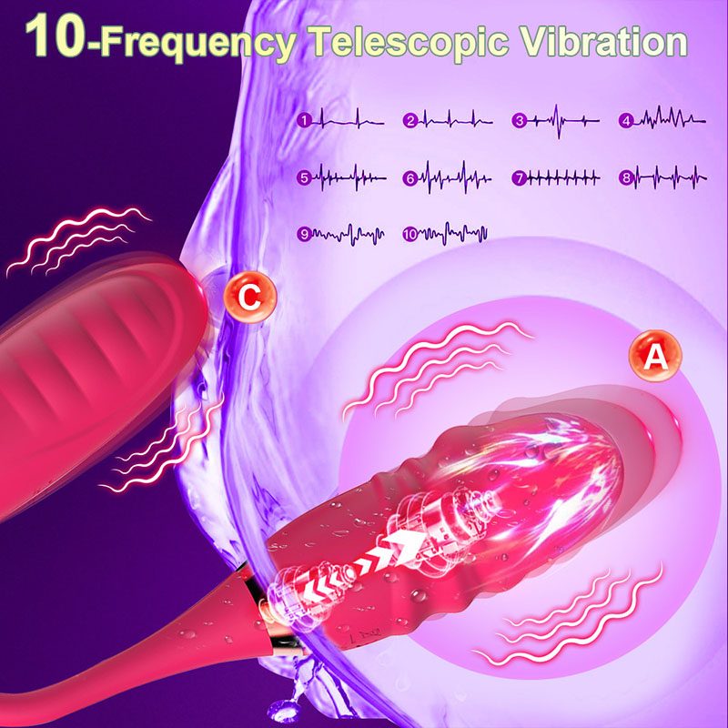 Telescopic Vibrating Egg Vibrator Eggs