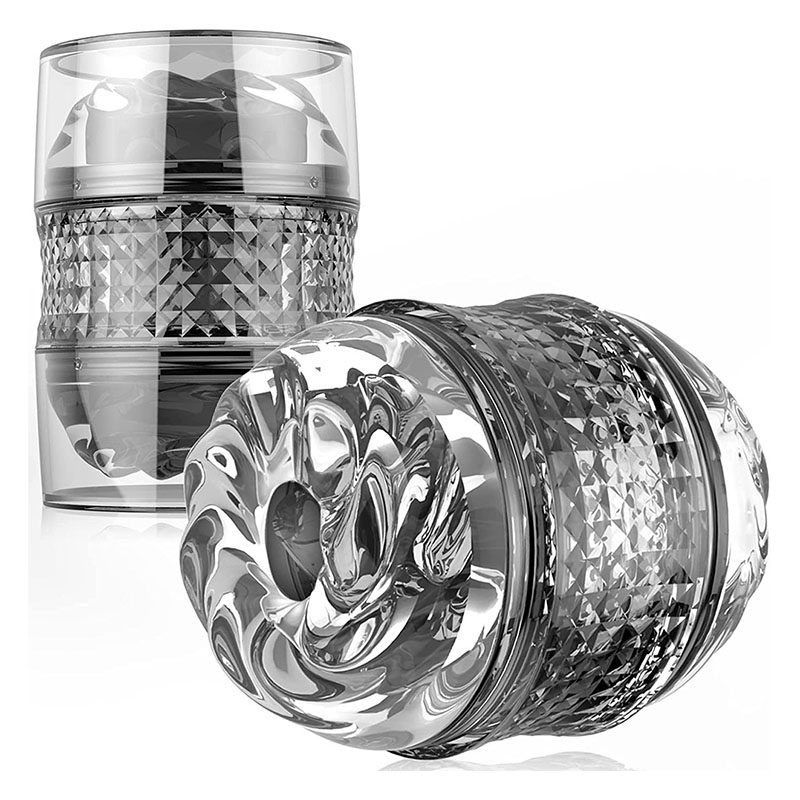 Crystal Masturbator in Silicone & ABS