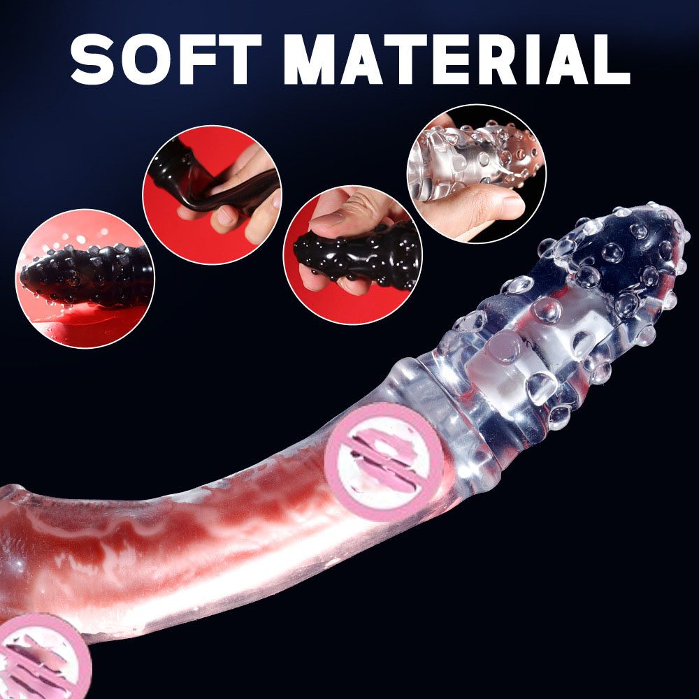 Penis Sleeve – Skin Color or Crystal