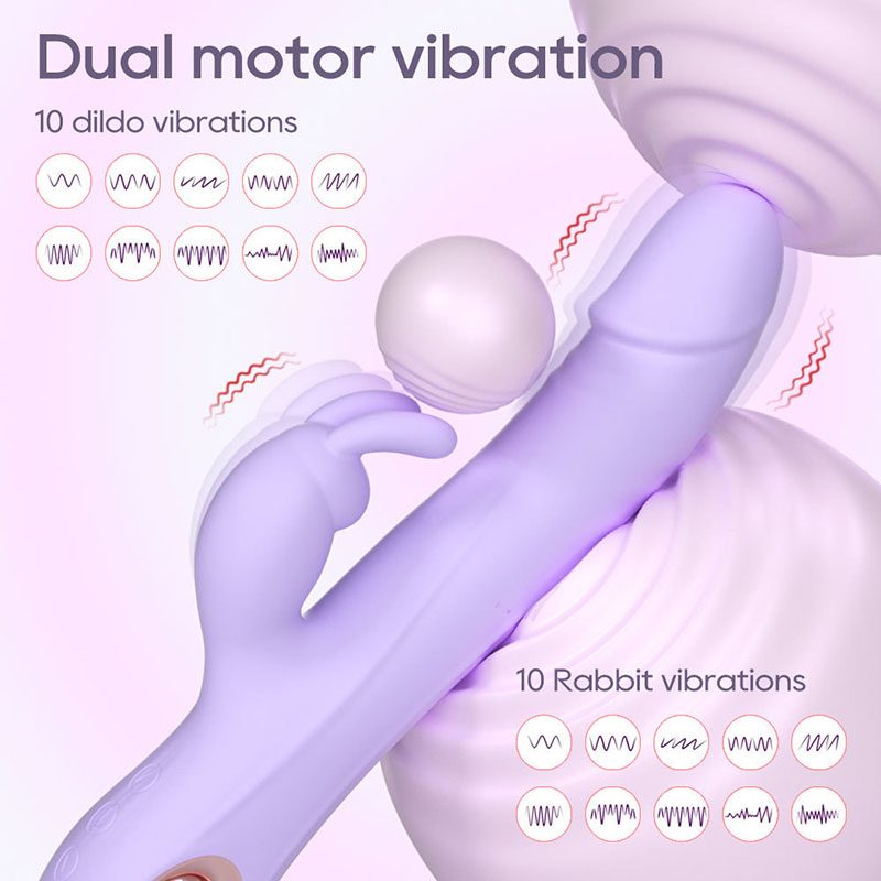 Telescopic G-spot Vibrator – Purple