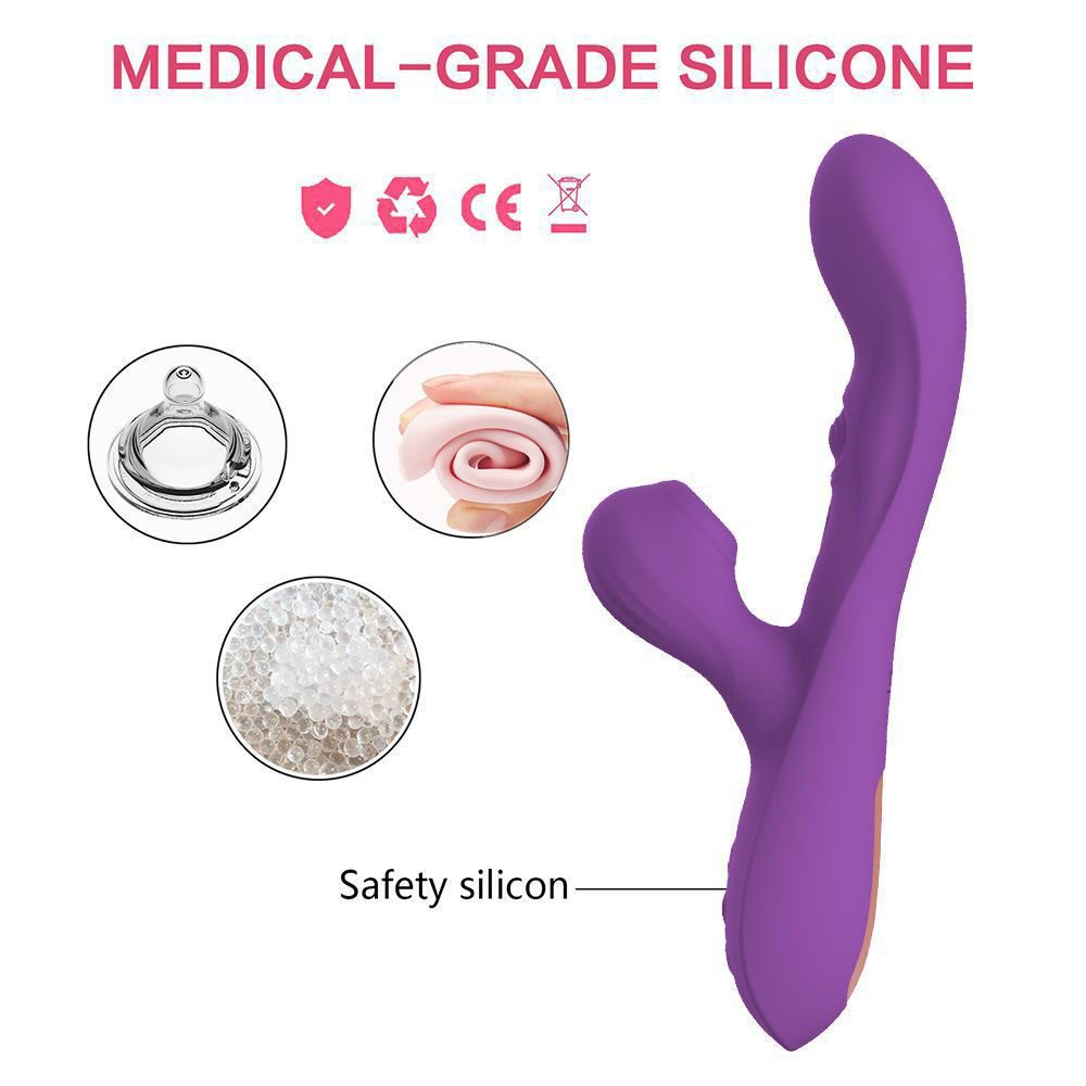 Suction Rabbit Vibrator (23 × 3.6 cm)