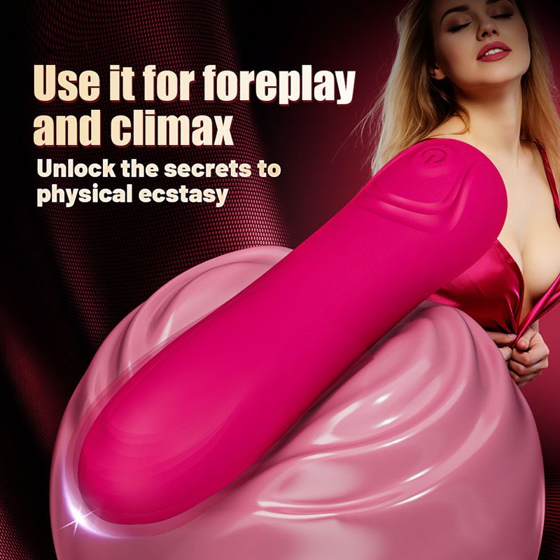 Mini Bullet Vibrator in Silicone & ABS