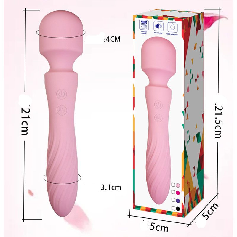 Zwillings-Doppelvibrator (21.5 × 5 × 5 cm)