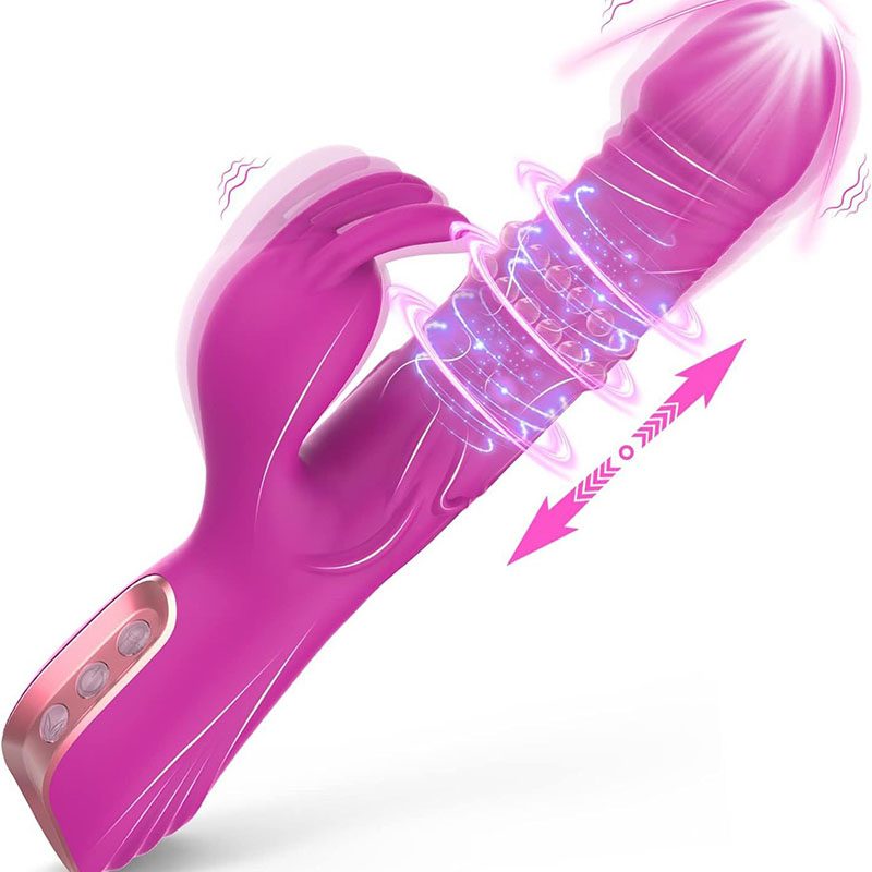 Vibratore coniglio telescopico