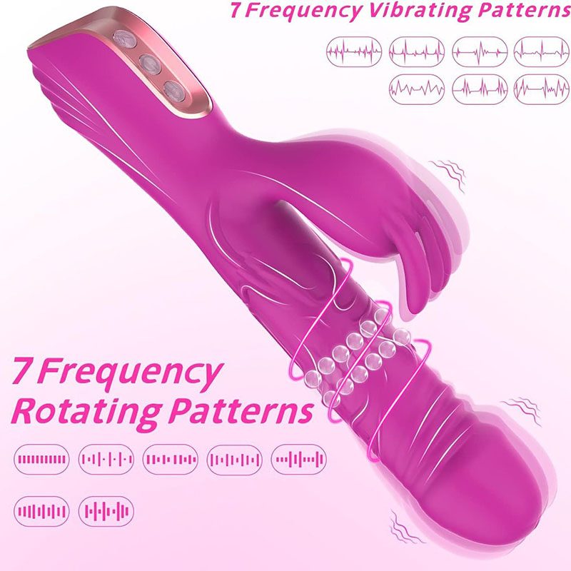 Vibratore coniglio telescopico